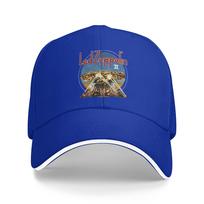 Led Zeppelin U.S. Tour 1975 Sun Baseball Cap Summer Women Men  Print Trucker Hat Sun-Proof Y2K Retro Outdoor Gym Snapback Cap One Size blue