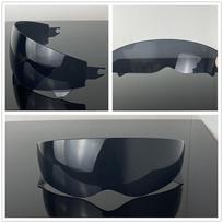 Užtamsintas skydelis SCORPION EXO Covert, Covert-X, Motociklo šalmo priedai gray