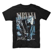 Nirvana Rock Metal T-Shirt Tee MEN'S WOMEN'S  S M L XL 2/3XL | USA XL gray