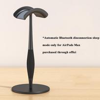 Metal Headphones Stand Auto Sleep Holder for Airpods Max Gaming Headset Desktop Display Bracket with Anti-slip Base Space Saving sidabras