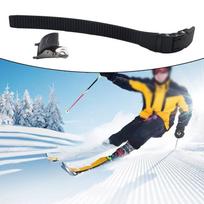 Set Roller skate strap Energy Strap Belt Inline roller buckle Replacement Long clip black