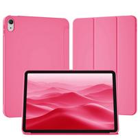 Dėklas iPad (A16) 11-os kartos 11 colių / 10-os kartos 10,9 colių magnetinis automatinio įjungimo/išjungimo atverčiamas išmanusis dėklas iPad (A16) 11th 10th arbūzo raudonos spalvos