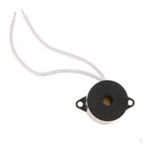 210-250V Piezoelectric Continuous Buzzer with Leading Wire white