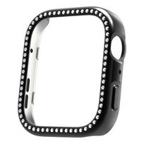 Diamond Case For Huawei watch Fit 4 4 pro Accessories All-Around hollow PC Protective Bumper Frame For Huawei Watch Fit 4 Cover black