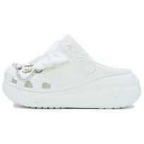 Crocs Crush Clog EVA Fashion Comfortable Versatile Hole Shoes Unisex White 34-35 balta