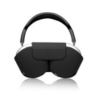 Headphones Travel Protective Case For Airpod Max Supports Sleep Mode(Black) black