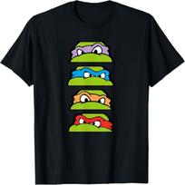 Mademark x Teenage Mutant Ninja Turtles - Donatello, Raphael, Michelangelo, and Leonardo T-Shirt XXXXXL juoda