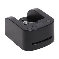 Electronic Manual Card Dealer Rechargeable Poker Card Dispenser Semi Automatic Card Dispenser with 360 Rotating Base 1 black