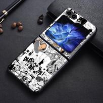 One Pieces Luffys Zoros Back Phone Cover Funda Case for Samsung Galaxy Z Flip 7 6 5 4 3 Flip6 Flip4 Flip7 FE Flip5 Flip3 Galaxy Z Flip6 gray