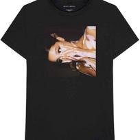 Ariana Grande Šoninė Nuotrauka Oficialūs Marškinėliai Vyriški Unisex S juoda