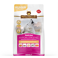WOLFSBLUT VetLine Hypoallergenic dietinis sausas pašaras su hidrolizuota vištiena šunims, 12kg
