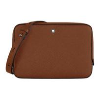 Montblanc Artisan Series Brand Logo Leather Camera Bag Shoulder Bag Mini Men Bags Maple-Brown 220338 Basic Set (Bag+Dust Bag)