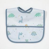 Children's Bib  Baby Three-dimensional Rice Pocket  Baby Waterproof Disposable Bib  Super Soft Saliva Pocket  Saliva Towel for Eating white