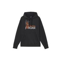Air Jordan x Travis Scott Track Flame Printing Hoodie Asia Sizing 'Black' Men's CK4039-010 XXL