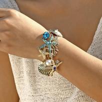 Sea Series Bohemian Shell Necklace Ornaments Starfish Beach Bracelet Shell Starfish Necklace  Women Style  G