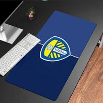 Leeds United Crest Design Mouse pad Mouse pad, Gaming Mouse Pad, keyboard pad, Desk Decor for computer notebook Fan Gift Birthday Gift 30cmx60cm（11.8x23.6inch）