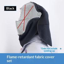 1 Set Waterproof Welding Helmet Cover with Bib Press Fit Seal Weld Accessory for Outdoor Welding Maintenance Pipeline Repair Work juoda