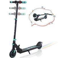 RCB R15 Foldable Electric Scooter for Children Only 7.55 kg Adjustable Height Gift for Children and Teens Blue