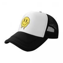 Tirpstantis besišypsantis veidas tinklelio beisbolo kepuraitė sportui, treniruotėms, tenisui, unisex, moterims, suaugusiems, lauko sporto kepurės Adjustable