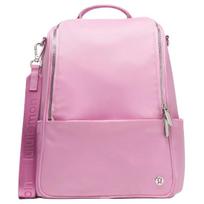 Lululemon City Essentials 10L Brand Logo Adjustable Shoulder Strap Nylon Backpack Small Women backpack Pink-Frost LW9FQXS-071152 Frosting Pink/PKFR