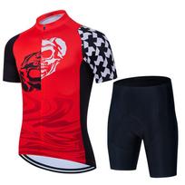Man Cycling Clothes Summer Cycling Kits MTB Bike Clothing Short Sleeve Breathable Racing Road Bicycle  2026 Summer Breathable Cycling Suit Set Asian size-S