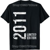 15th Birthday Gifts Boy Girl 15 Years Old Vintage 2011 T Shirts Humor Streetwear Tee Shirt Short Sleeve Unisex Loose Clothing S