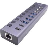 i-tec CHARGING HUB 9PORT LAN USB 3.0/USB-C POWER ADAPTER 60W CACHARGEHUB9LAN