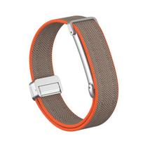 Magnetinis Nailoninis Sportinis Žiedas Google Fitbit Air, Integruotas Austas Dirželis su Metaliniu Rėmeliu, Kvėpuojantis Reguliuojamas Apyrankė Wristband vidurnakčio mėlyna spalva