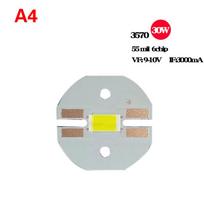 LED 3570 4575 Keraminis 30/40/50W Ryškus Automobilio Žibintas Techninės Priežiūros Vairuotojo Komponentas Baltas Šviesos Citrinos Geltonos Dviejų Spalvų LED Automobilio Žibintas