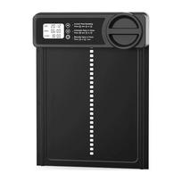 Automatinės vištidės durys, maitinamos saulės energija, automatinės vištų durys su LCD ekranu ir laikmačiu, aliuminio lydinio vištų durys su nuotolinio valdymo pultu gray