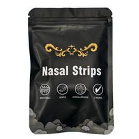 60 piece anti snoring nose patch set with super strong nose patches black