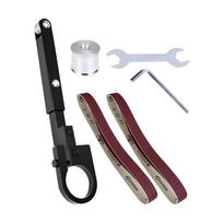 Belt Sander Adapter For Angle Grinder DIY Mini Angle Grinder Modified Sander Polisher Pipe Belt Sander Attachment Polishing CHINA