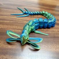 Subnautica Below Zero Figure The Moon Woke Up Figure Moon Wake Up Figure Subnautica Leviathan Sea Eater Monster Bloop Bladerfish
