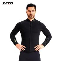 3mm Neoprene Wetsuit Set Men Women - Shorty Dive Suit Snorkeling Surfing Cold Water Swimming 3XL black