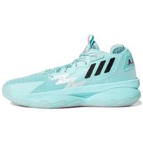 adidas Dame 8 Respect My Name Unisex sportbačiai, mėlyni, energingo vandens spalvos, juodi, GZ6475 41⅓ white