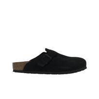 Birkenstock Boston Soft Footbed Suede Black Unisex Sneakers 0660471 39