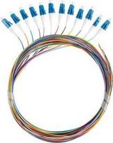Lanberg Pigtail SM LC/UPC Semi Tight 9/125 G657A1 12X2M multicolour