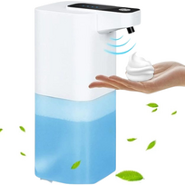 Automatinis muilo dozatorius, elektrinis bekontaktis skysto muilo dozatorius 400 ml, muilo putų dozatorius