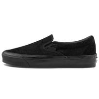 Vans OG Classic Slip-On LX Velvet Emboidery - Leopard Black Unisex Sneakers VN0A45JK9RF 36 black