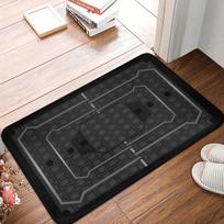1pc Frost Trap Welcome Doormat Anti-skid Super Absorbent Bath Mats Home Entrance Rugs Kitchen Footpad Living Room Bedroom Carpet 40x60cm gray
