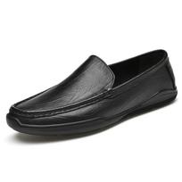 Genuine Leather Man Loafers Luxury Comfy Casual Shoes for Men Handmade Men Driving Flats Male Moccasins Leisure Walk Boat Shoes 37