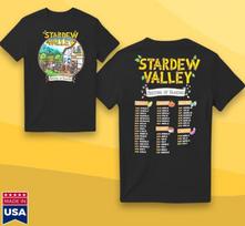 Stardew Valley Festival Of Seasons Tour 2025 T-Shirt Unisex T-Shirt XXXL yellow