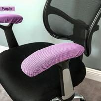 Elastic Chair Arm Covers Removable Chair Armrest Sleeve New Armrest Protective Cover violetinė
