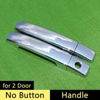 For Nissan Pathfinder R51 2005 - 2012 Luxurious Chrome Door Handle Cover Trim Set  for 4Door Never Rust Car Accessories Stickers No Button