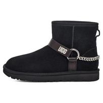 UGG Women Classic Mini Chain II Black 1135090-BLK 36 black