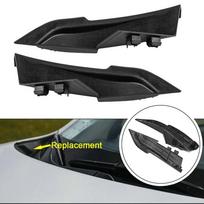 Auto priekinio stiklo valytuvo šoninio apdailos dangčio vandens deflektoriaus gaubto plokštė, skirta Hyundai Elantra 2011 2012 2013 2014 2015 2016 m. CHINA black
