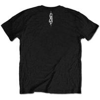 Slipknot T Shirt All Out Life Devil Single Black & White new Official Mens Black XXL black