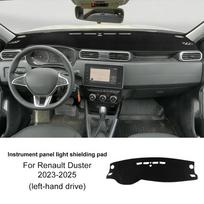 Prietaisų skydelio dangtelis Renault Duster 2018-2023 Dacia Duster 2023-2024 Anti-Glare Flannel Mat Regular Style LHD balta