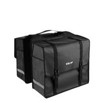 45L Vandeniui atsparus dviračio galinės bagažinės krepšys Kalnų kelių dviračio bagažinės laikymo įranga 45L Large Capacity Saddle Bag gray