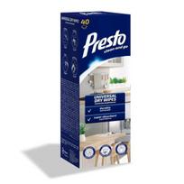 Presto sausos servetėlės Universal Dry Wipes, baltos, 40 vnt.